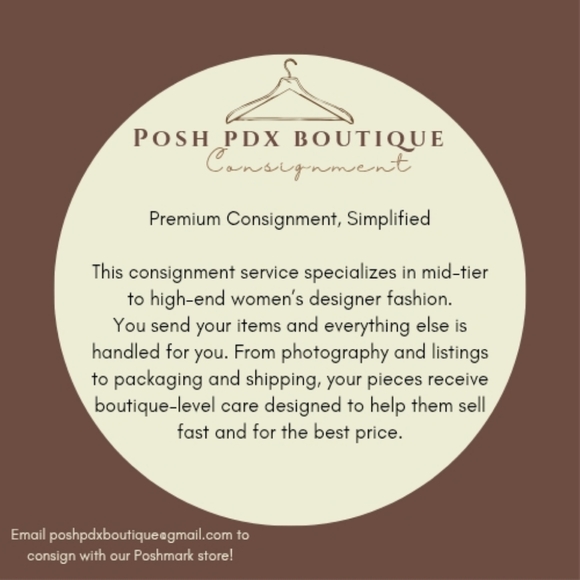 Welcome To Posh PDX Boutique Consignment - Picture 2 of 2